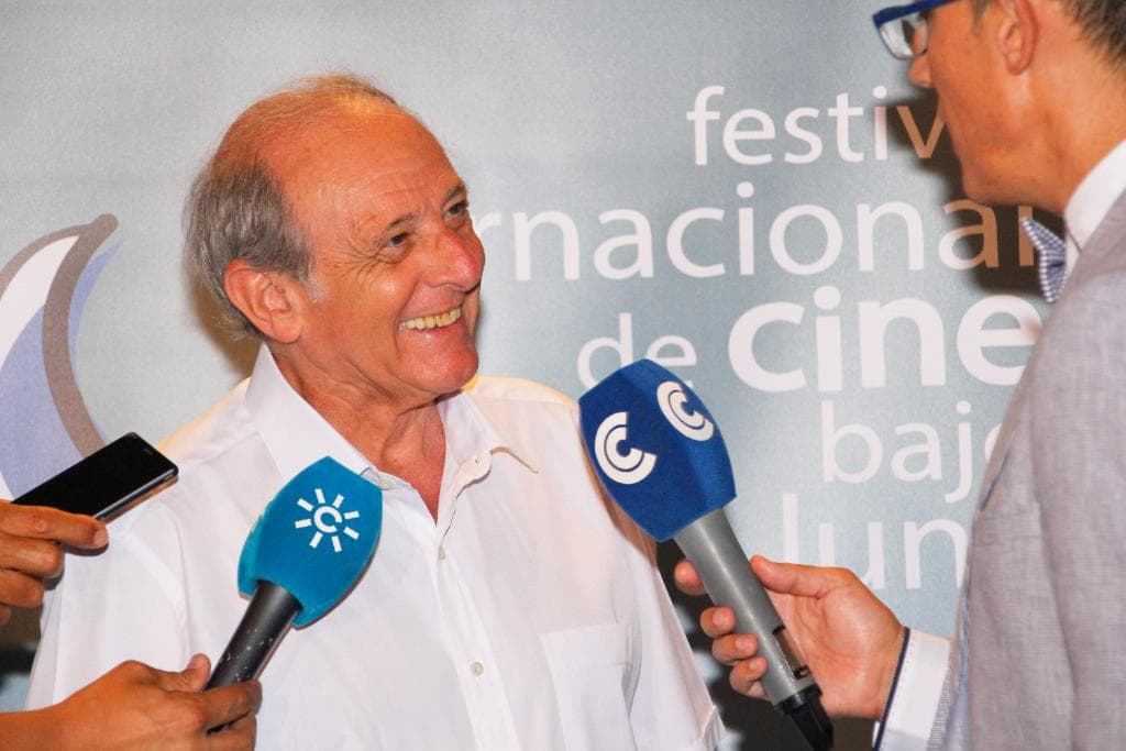 Preguntas de los medios al homenajeado Emilio Gutiérrez Caba