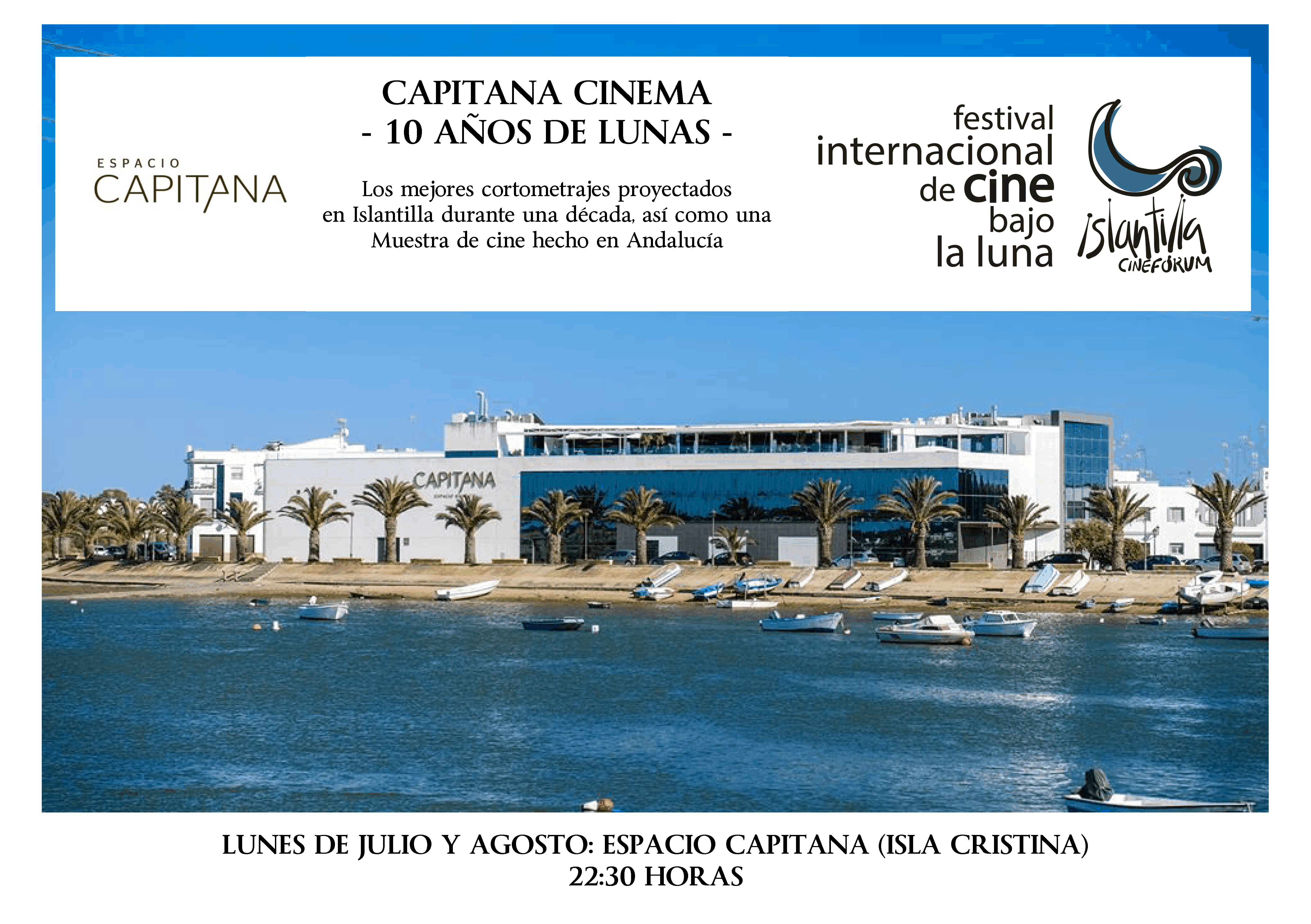 Cartel - Capitana Cinema 10 años de Lunas 2017