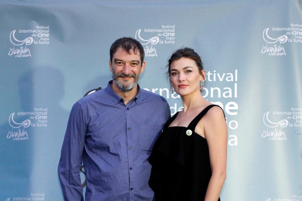 Jacobo Dicenta y Marta Nieto en la 10 edicion del festival de islantilla