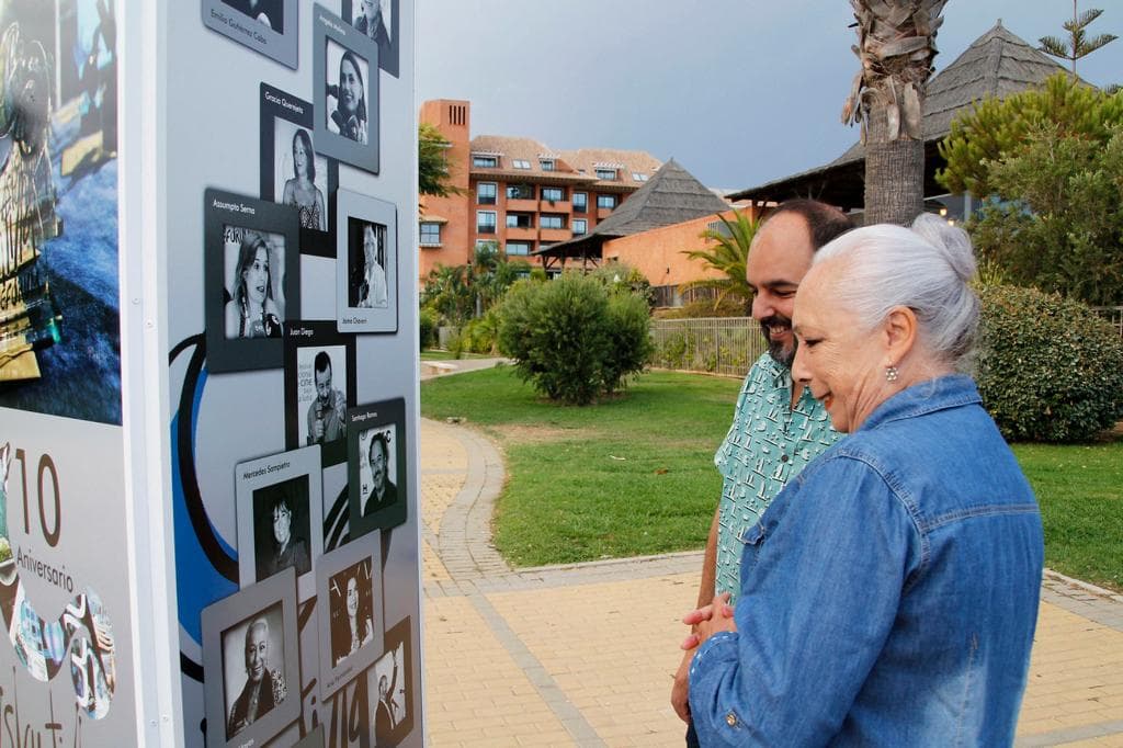 2017 08 29 Inauguración de la estrella de Cristina Hoyos en el Paseo de la Fama de Islantilla 02