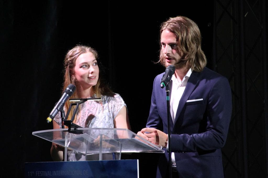 2018 07 07 Inauguración del XI Festival de Islantilla - Presentadores