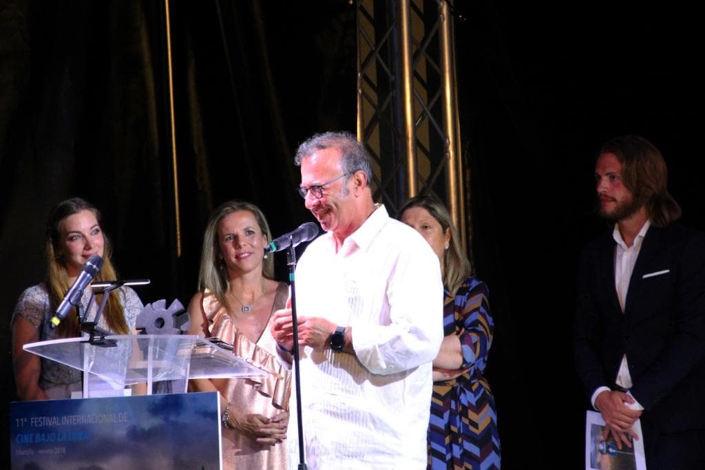 fotografía tomada en la Gala Inauguración del Festival de Islantilla