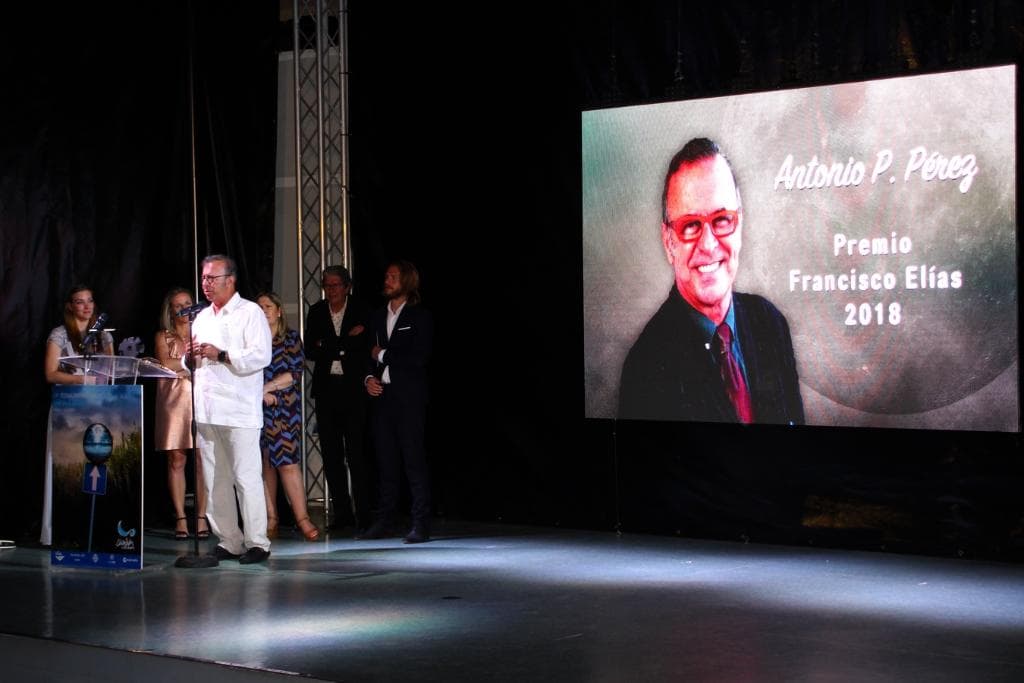 fotografía tomada en la Gala Inauguración del Festival de Islantilla