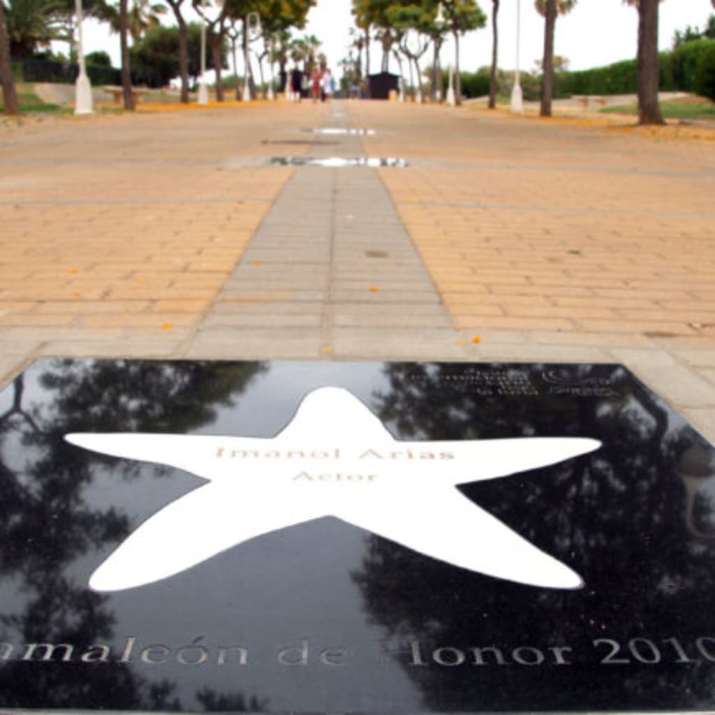 Un otoño en el paseo de la fama en islantilla