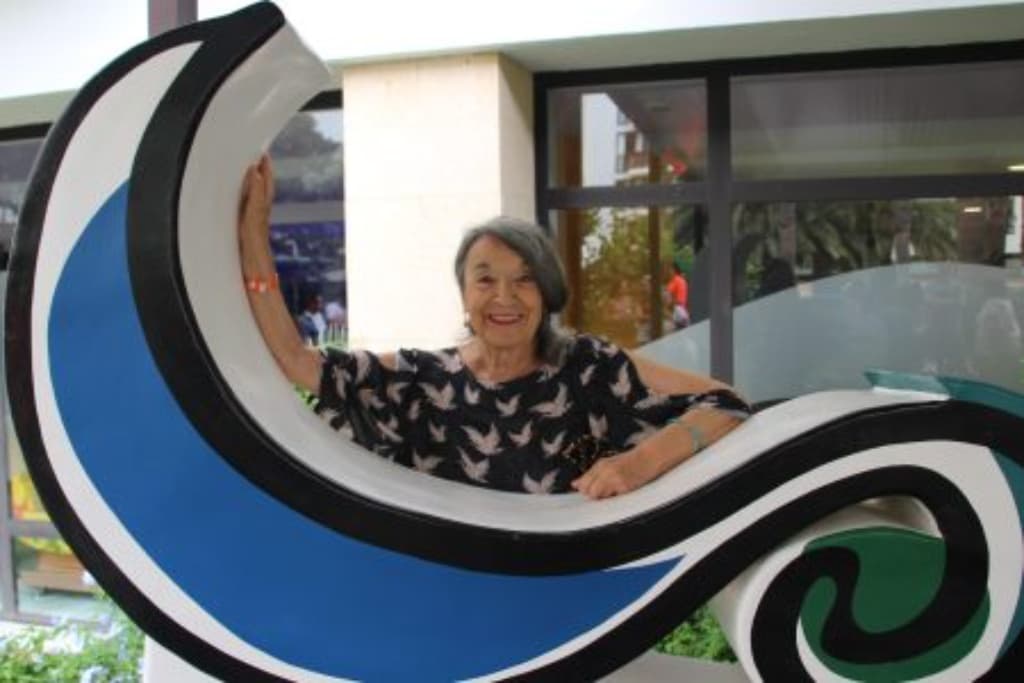 Petra Martínez en Rueda de Prensa antes de recibir el Premio Luis Ciges 2024